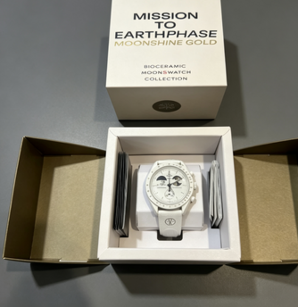 Omega x Swatch Cold Moon Watch